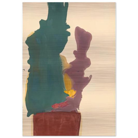 Evil Spirit, 1963- - Helen Frankenthaler Brushed Aluminum Print - 70x100 cm / 28x40 inches | Helen Frankenthaler Aluminum Print | Helen Frankenthaler Prints