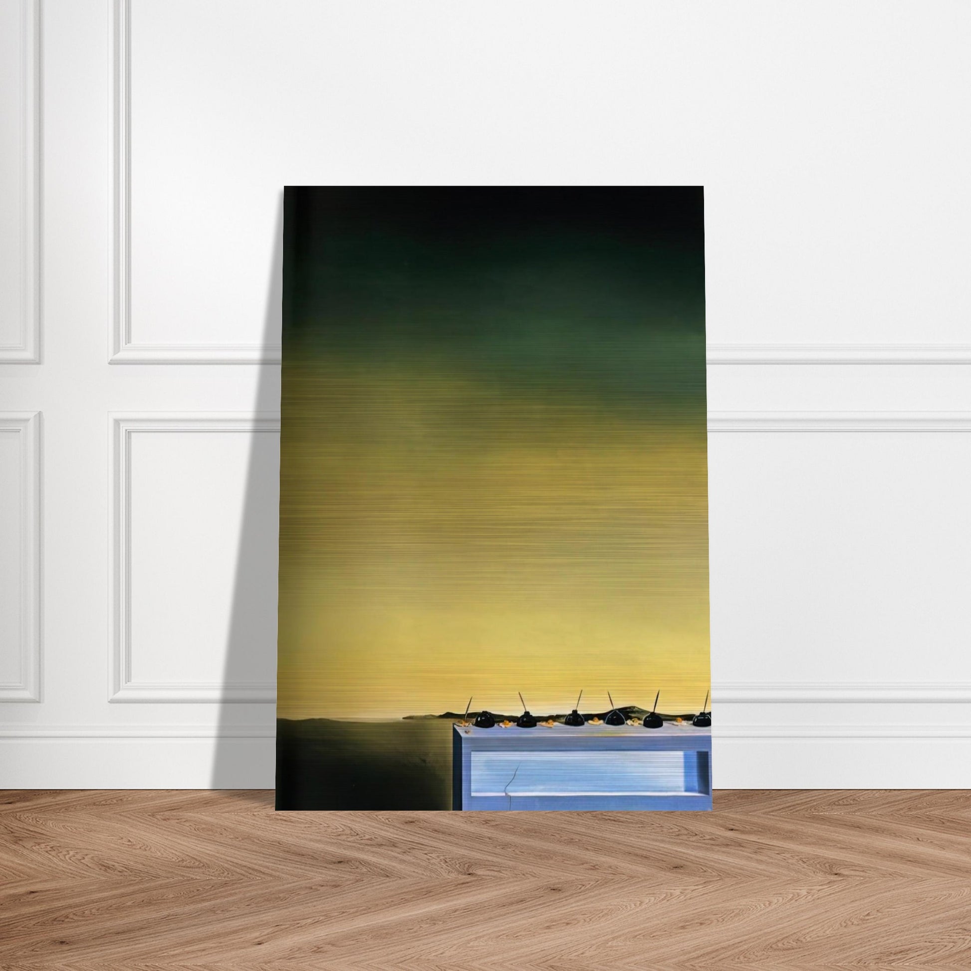NOSTALGIA OF THE CANNIBAL 1932 - Salvador Dali Brushed Aluminum Print - 70x100 cm / 28x40 inches | Salvador Dali Aluminum Print | Salvador Dali Prints