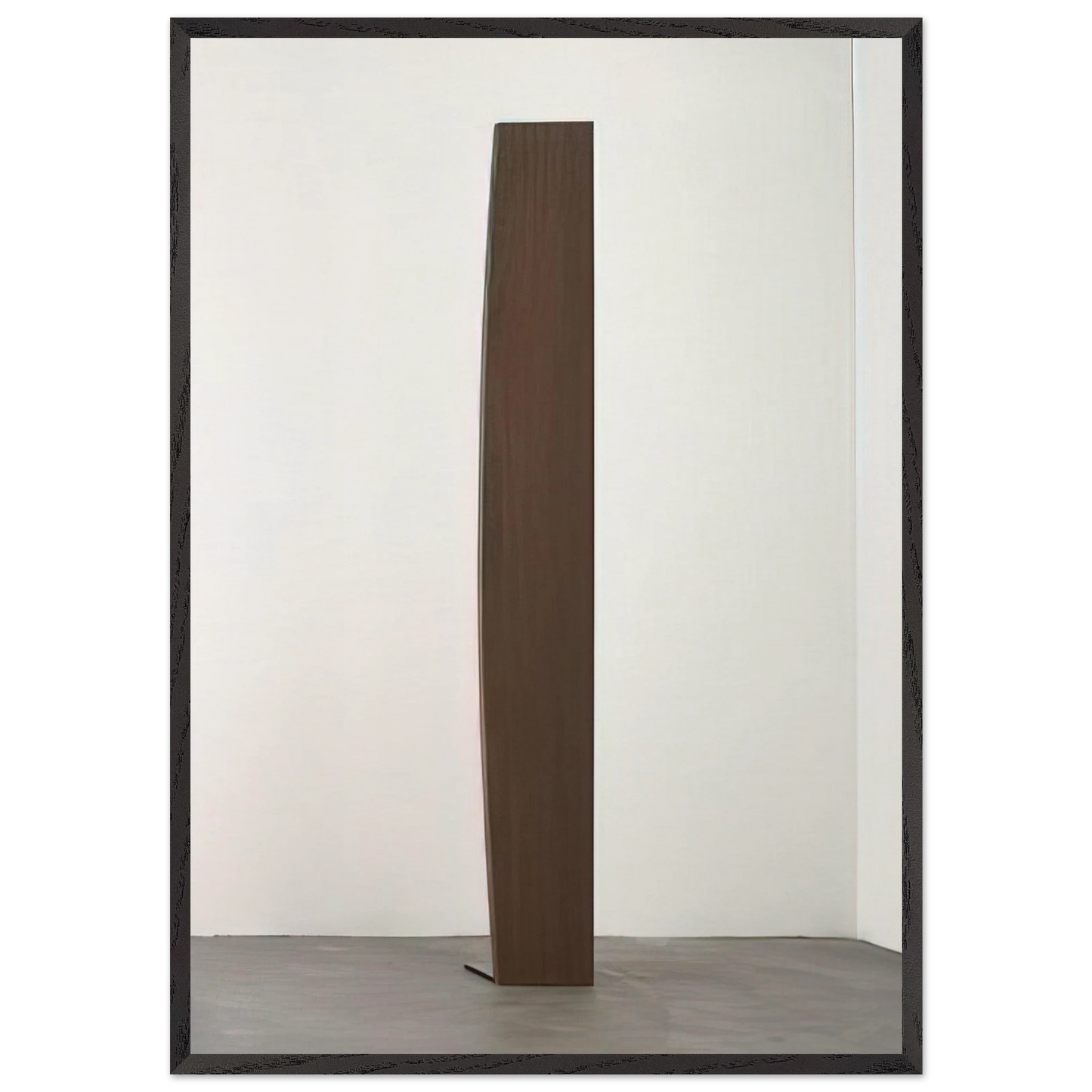 Curve XXXVI - Ellsworth Kelly 70x100 cm / 28x40 inches Framed Art Print – Black Wooden Frame