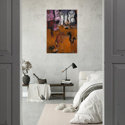 Pallas Athena--Earth - Grace Hartigan Brushed Aluminum Print - 70x100 cm / 28x40 inches | Grace Hartigan Aluminum Print | Grace Hartigan Prints