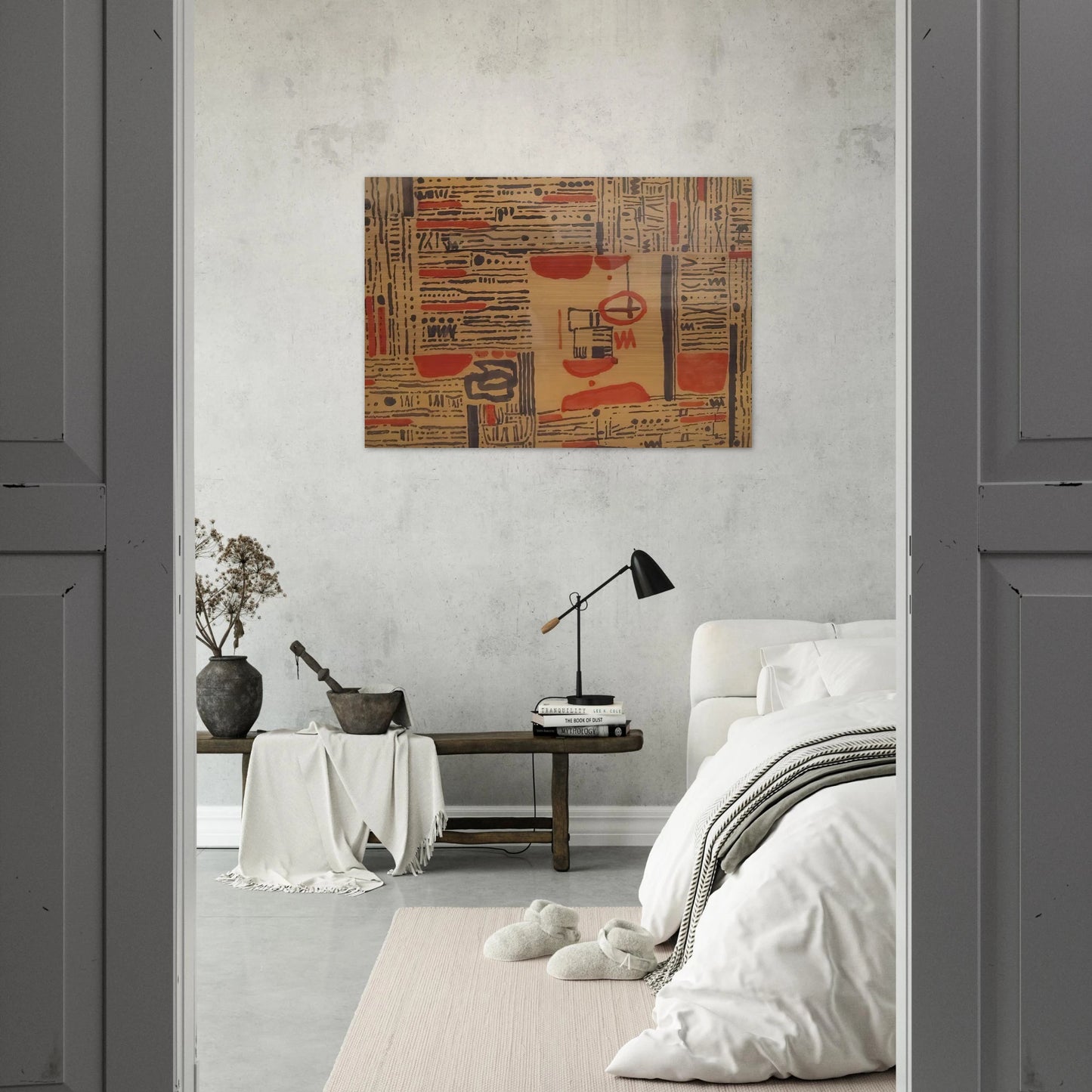 L-11 - 1950 - Bice Lazzari Brushed Aluminum Print - 70x100 cm / 28x40 inches | Bice Lazzari Aluminum Print | Bice Lazzari Prints