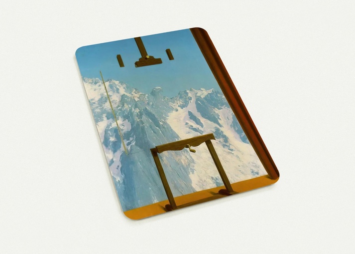 CALL OF PEAKS 1943 By Rene Magritte Pack of 10 Post Cards | Rene Magritte Post Cards | A6 (10.5 x 14.8 cm) - 4.1 x 5.8 inches