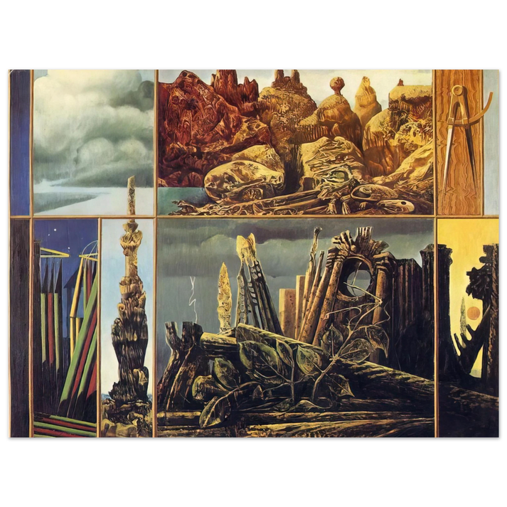 Max Ernst - Painting for Young People  75x100 cm / 30x40inches Fine Art Poster