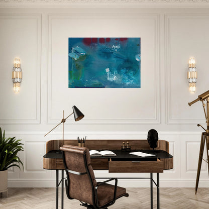 Stella Polaris, 1990- - Helen Frankenthaler Brushed Aluminum Print - 70x100 cm / 28x40 inches | Helen Frankenthaler Aluminum Print | Helen Frankenthaler Prints