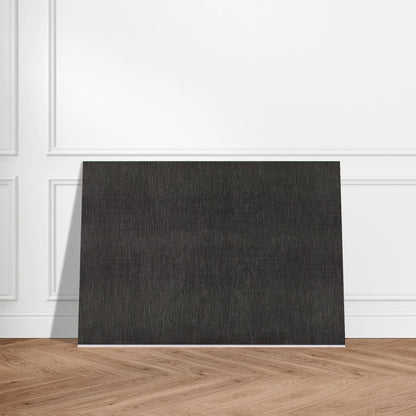 Black with White Lines, Vertical Not Touching - Sol LeWitt Brushed Aluminum Print - 70x100 cm / 28x40 inches | Sol LeWitt Aluminum Print | Sol LeWitt Prints