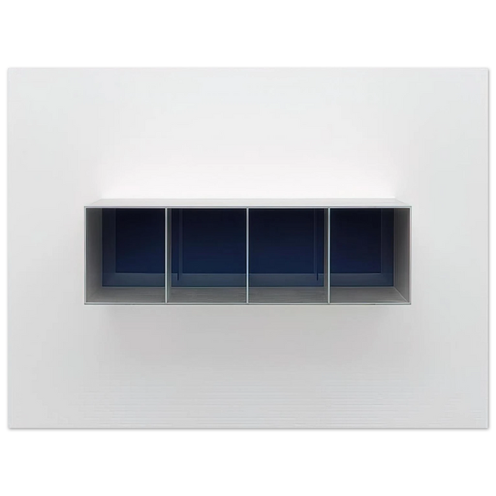 Donald Judd - Untitled Menziken - 1988  75x100 cm / 30x40inches Fine Art Poster