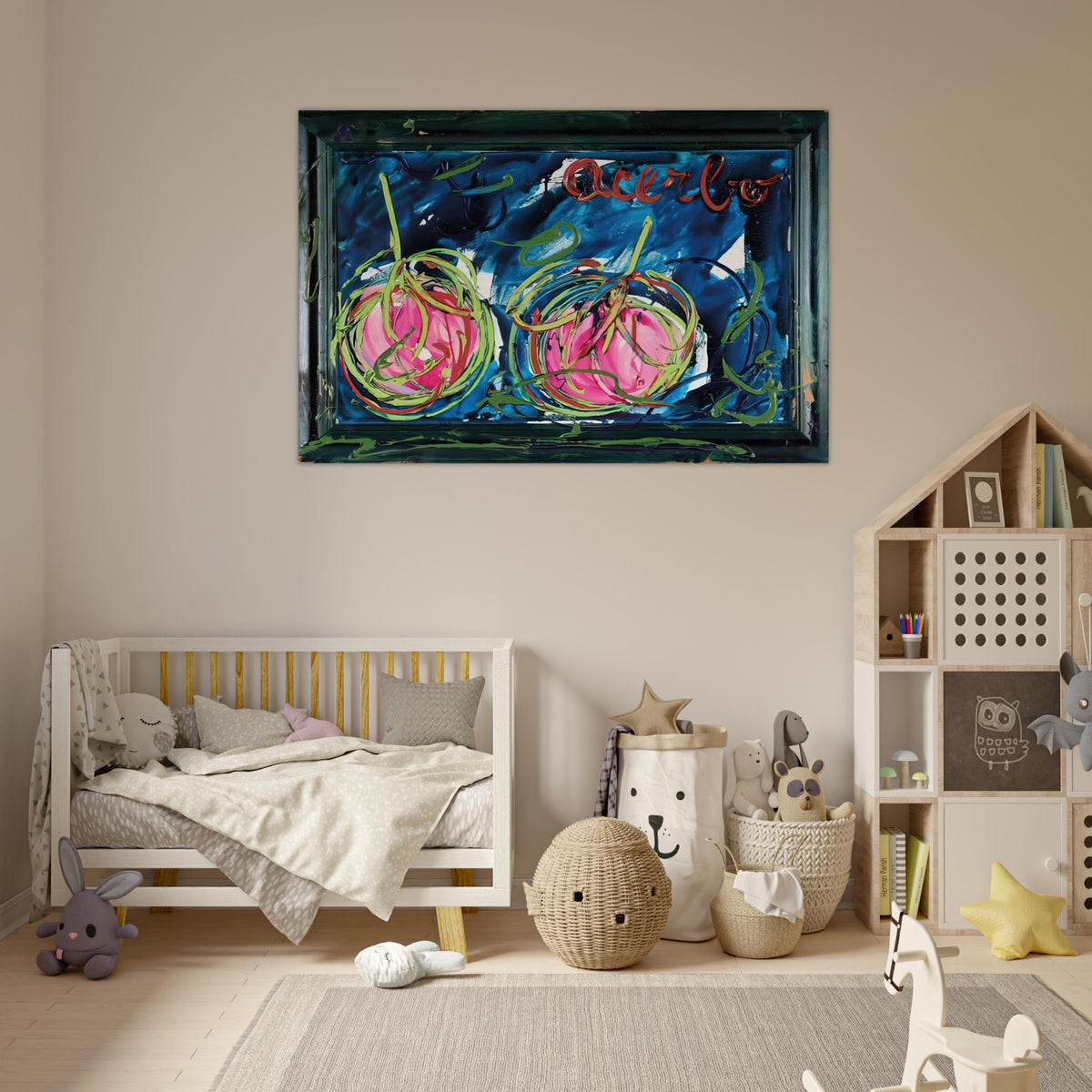 Acerbo - 1984 - Mario Schifano Art Prints - 100x150 cm / 40x60″ inches | Mario Schifano Poster | Mario Schifano Prints