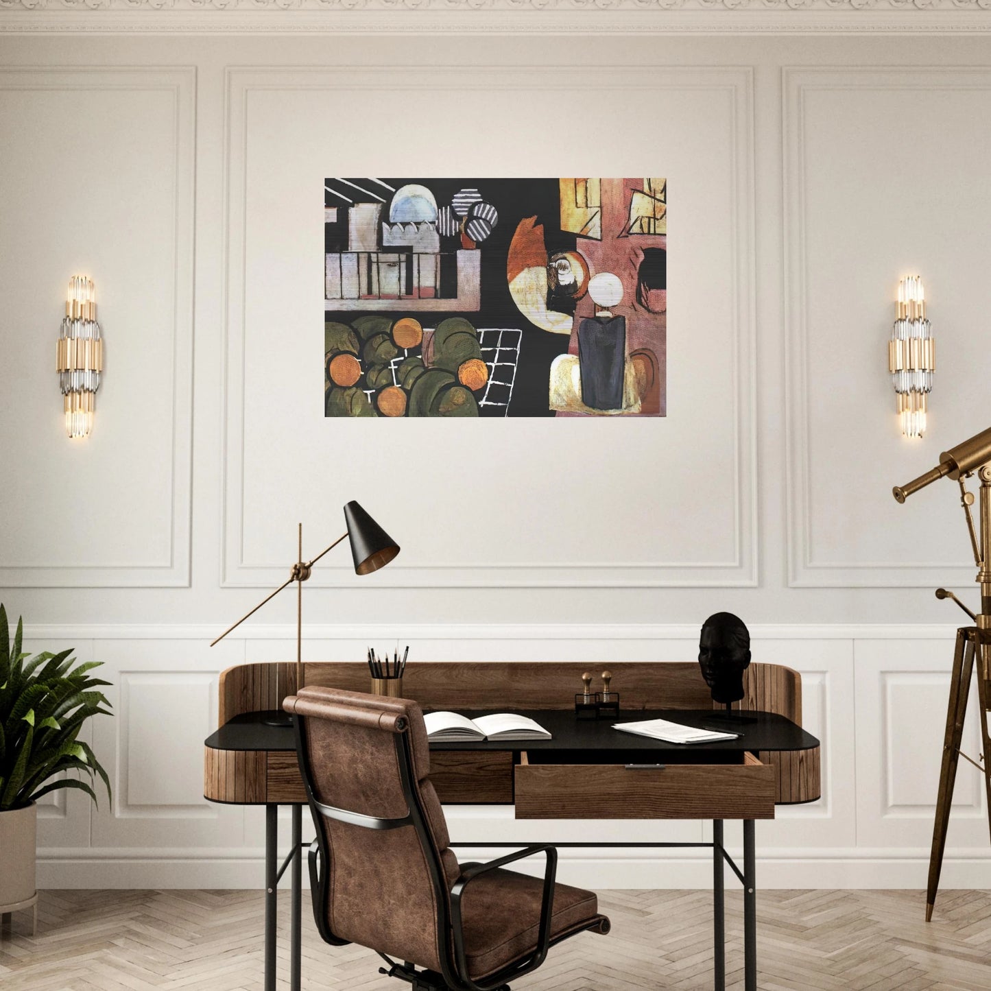 THE MORACCANS 1916 - Henri Matisse Brushed Aluminum Print - 70x100 cm / 28x40 inches | Henri Matisse Aluminum Print | Henri Matisse Prints