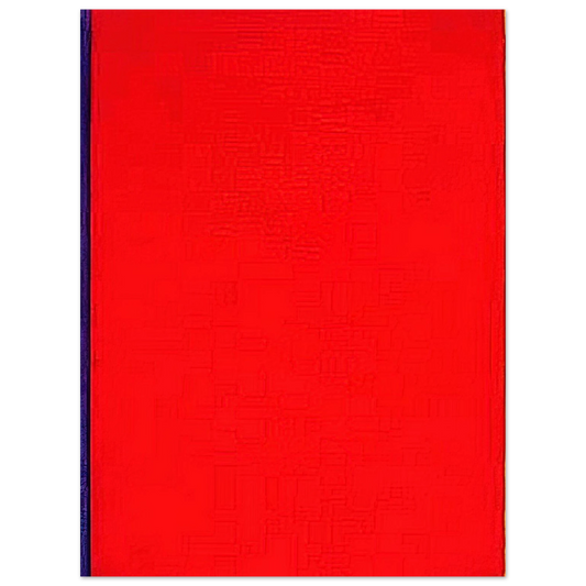 Barnett Newman - Who's Afraid of Red, Yellow, and Blue I  75x100 cm / 30x40inches Fine Art Poster