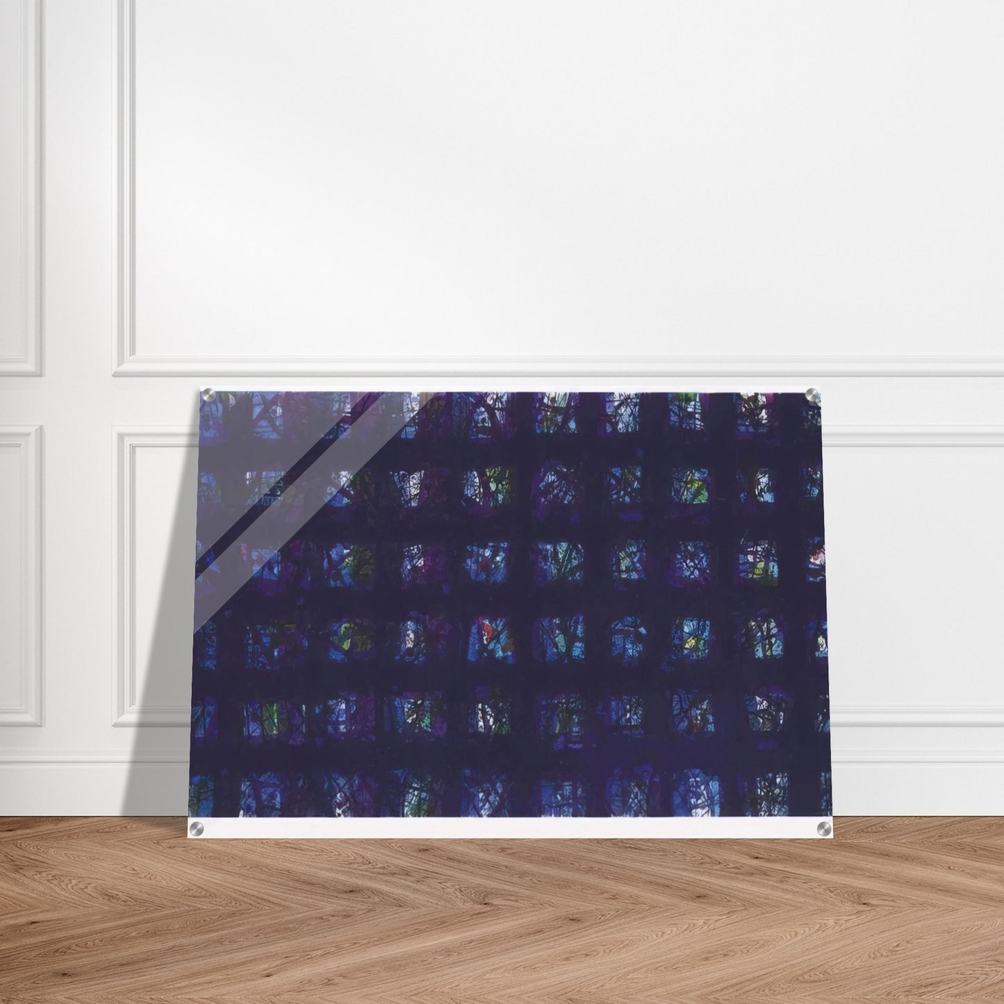 La Notte - Sam Francis Acrylic Print - 70x100 cm / 28x40″ inches