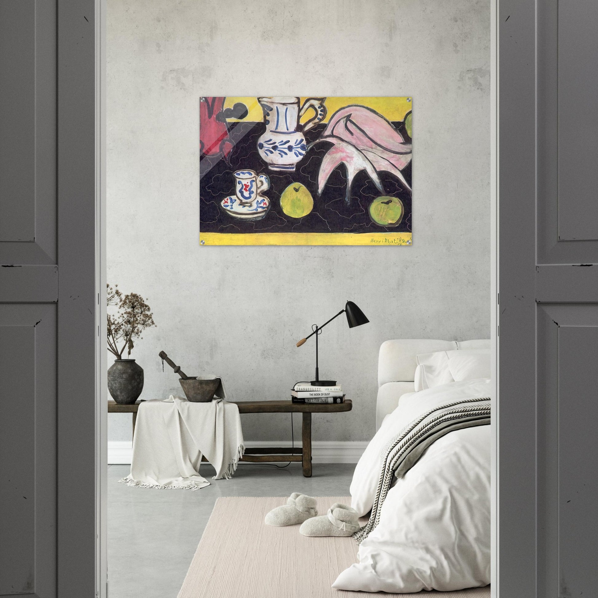 STILL LIFE WITH A SHELL 1940 - Henri Matisse Acrylic Print - 70x100 cm / 28x40″ inches