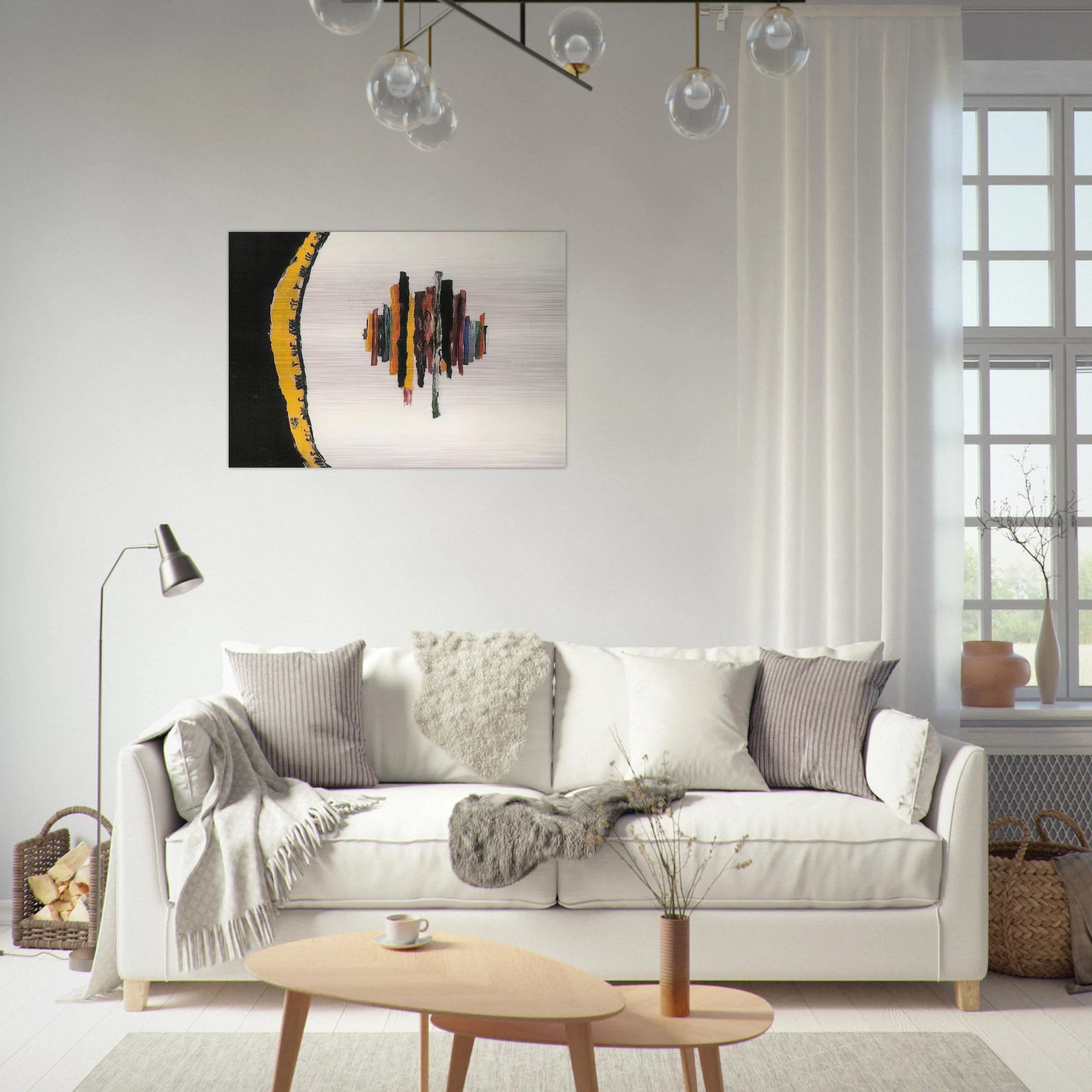 Mind Crystal - 1946 - Forrest Bess Brushed Aluminum Print - 70x100 cm / 28x40 inches | Forrest Bess Aluminum Print | Forrest Bess Prints