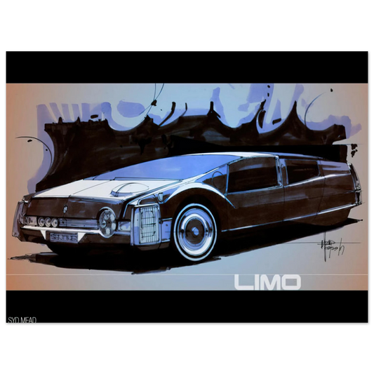 Syd Mead - Syd Mead  75x100 cm / 30x40inches Fine Art Poster