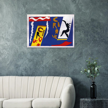 THE CIRCUS 1947 - Henri Matisse Brushed Aluminum Print - 70x100 cm / 28x40 inches | Henri Matisse Aluminum Print | Henri Matisse Prints