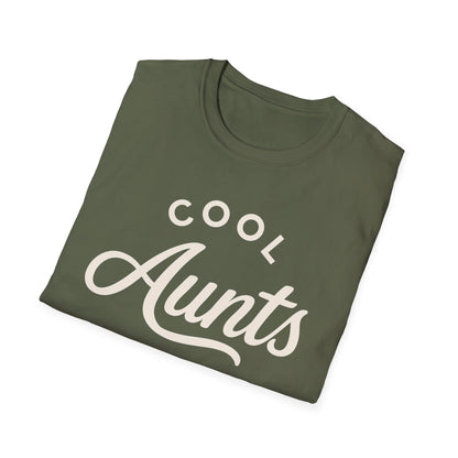 Camiseta del Club de Tías Geniales, Idea de Regalo Divertida para Tías, Camiseta Gráfica "La Mejor Tía del Mundo", Camiseta Familiar a Juego con el Equipo de Tías Atrevidas