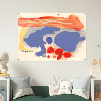 Summerscene, Provincetown - 1961 - Helen Frankenthaler Acrylic Print - 70x100 cm / 28x40″ inches