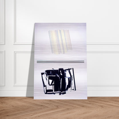 Mother Of All Paintings - 1990 - Ronnie Landfield Brushed Aluminum Print - 70x100 cm / 28x40 inches | Ronnie Landfield Aluminum Print | Ronnie Landfield Prints