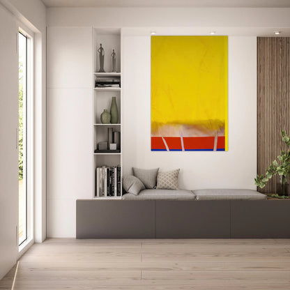 Edge Of Autumn - 1989 - Ronnie Landfield Art Prints - 100x150 cm / 40x60″ inches | Ronnie Landfield Poster | Ronnie Landfield Prints