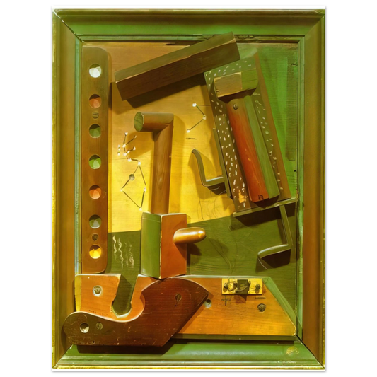 Max Ernst - Fruit of a Long Experience  75x100 cm / 30x40inches Fine Art Poster