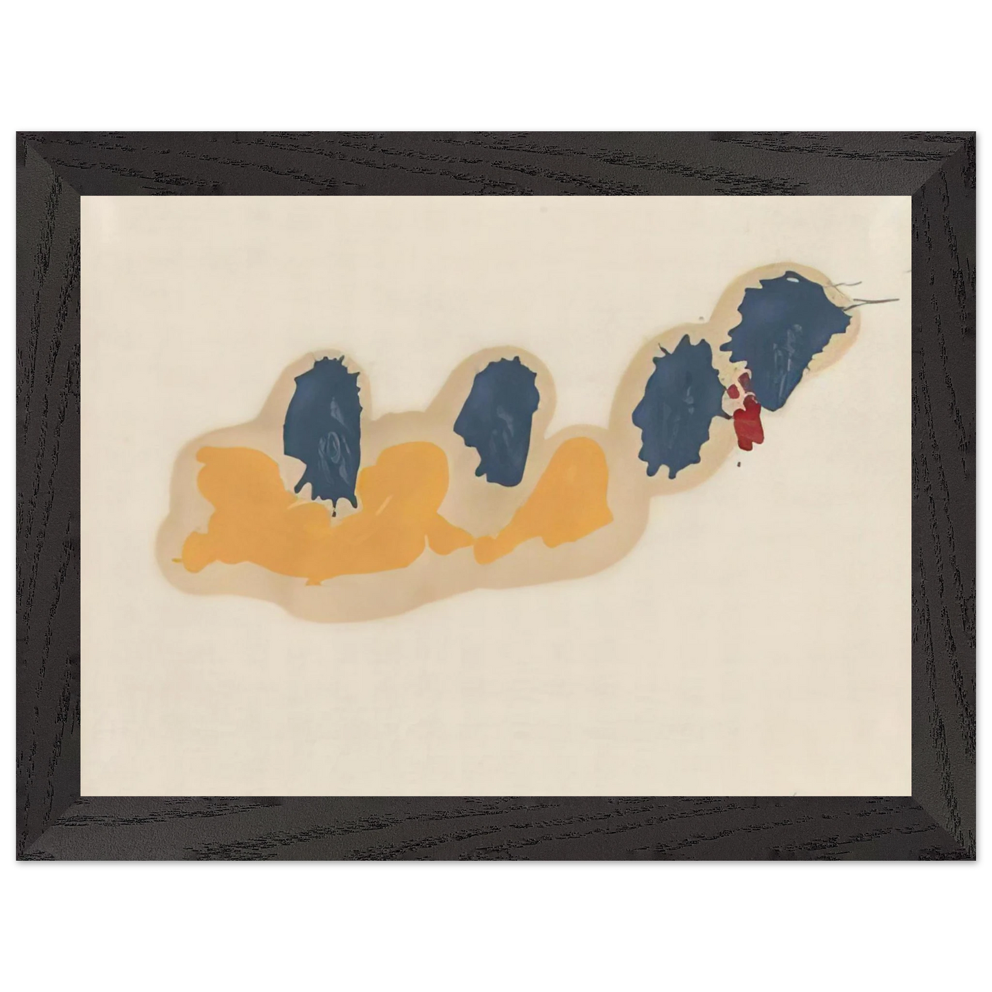 Helen Frankenthaler - April IV - 1960 Wall art - 15x20 cm / 6x8 inches - Fine Art Poster-canvas - -