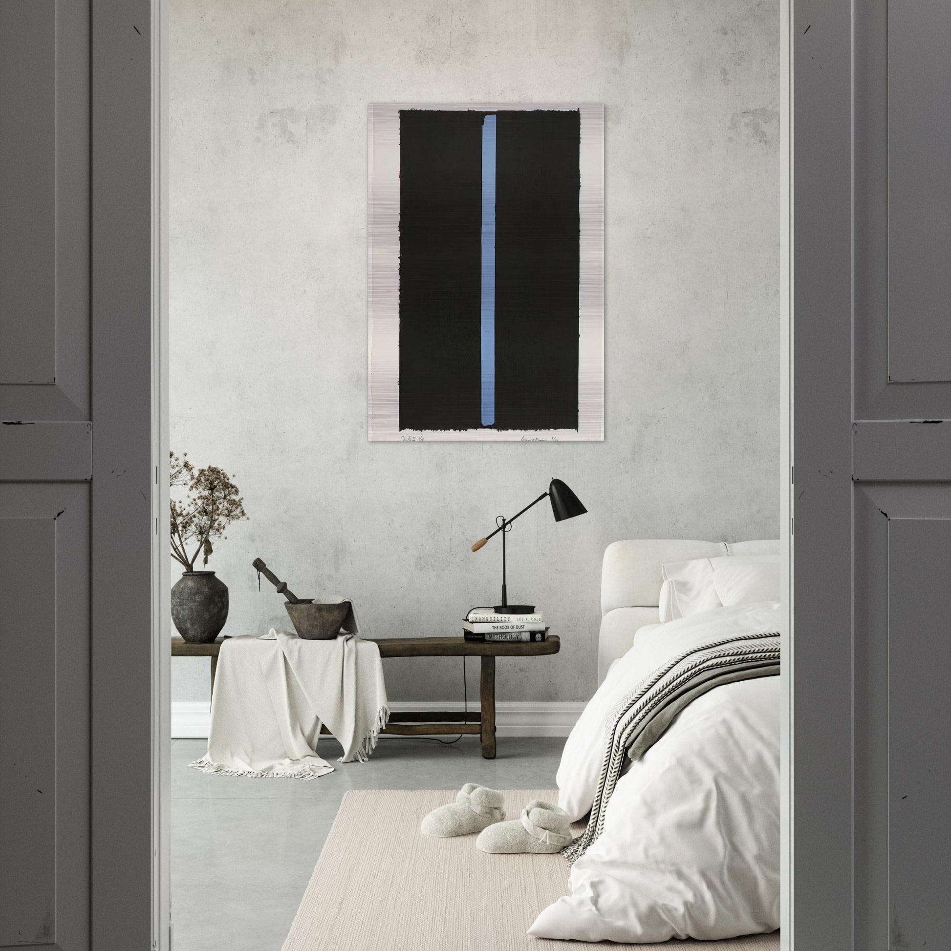 Canto II - Barnett Newman Brushed Aluminum Print - 70x100 cm / 28x40 inches | Barnett Newman Aluminum Print | Barnett Newman Prints