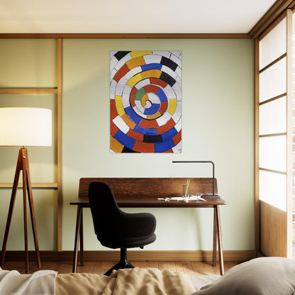 SPIRAL 1970 - Alexander Calder Brushed Aluminum Print - 70x100 cm / 28x40 inches | Alexander Calder Aluminum Print | Alexander Calder Prints