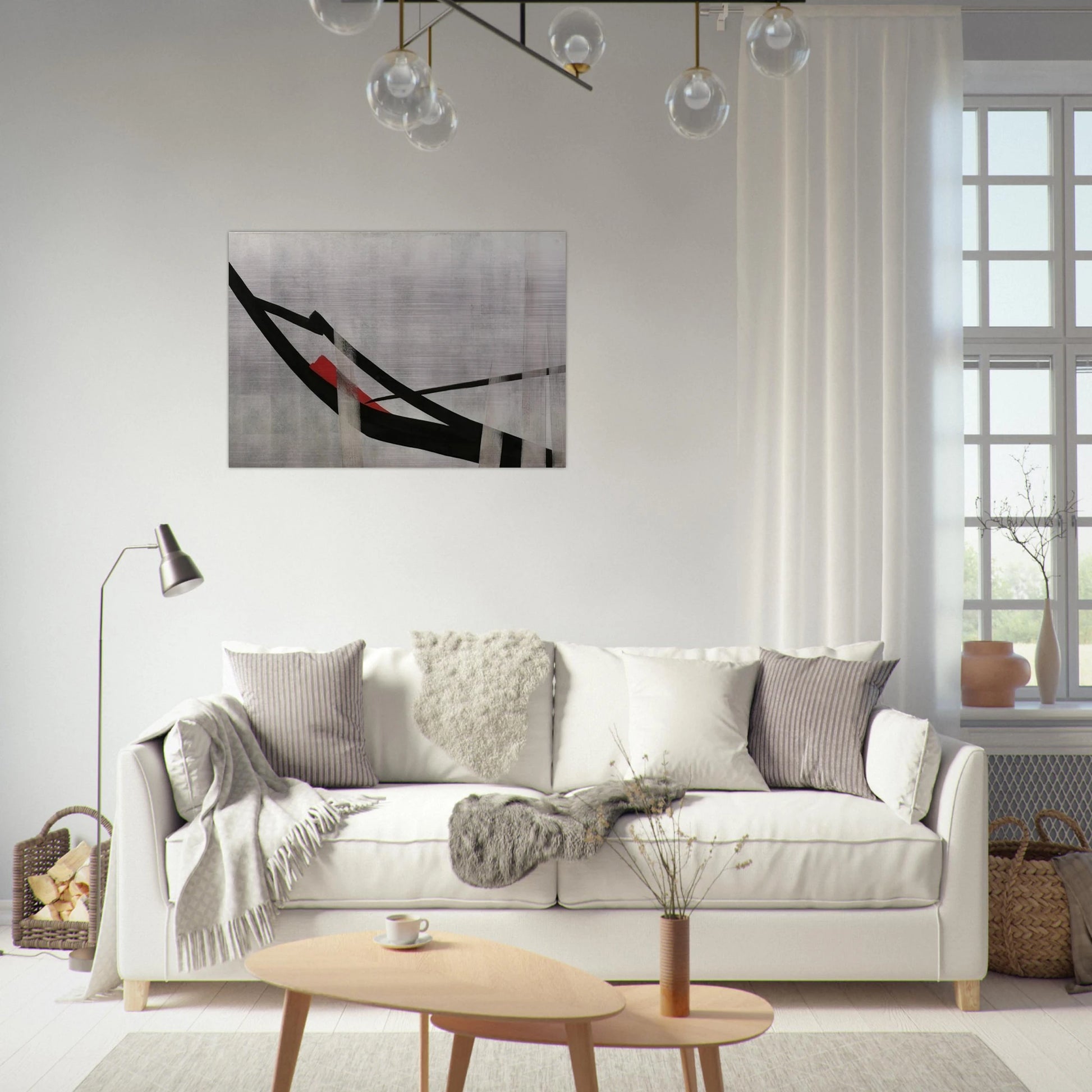 Untitled - 1977 - Toko Shinoda Brushed Aluminum Print - 70x100 cm / 28x40 inches | Toko Shinoda Aluminum Print | Toko Shinoda Prints