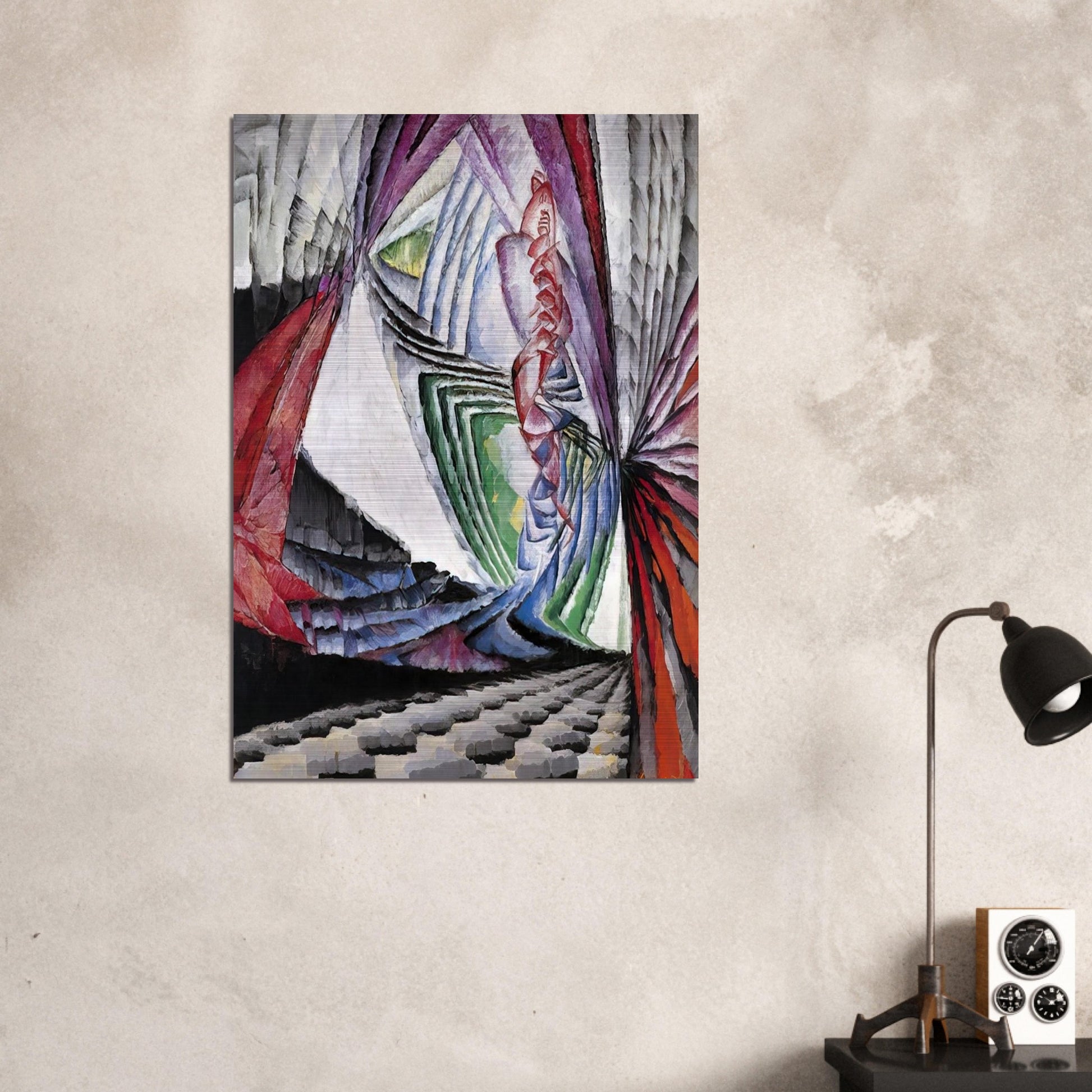 Positioning of Mobile Graphic Elements - Frantisek Kupka Brushed Aluminum Print - 70x100 cm / 28x40 inches | Frantisek Kupka Aluminum Print | Frantisek Kupka Prints