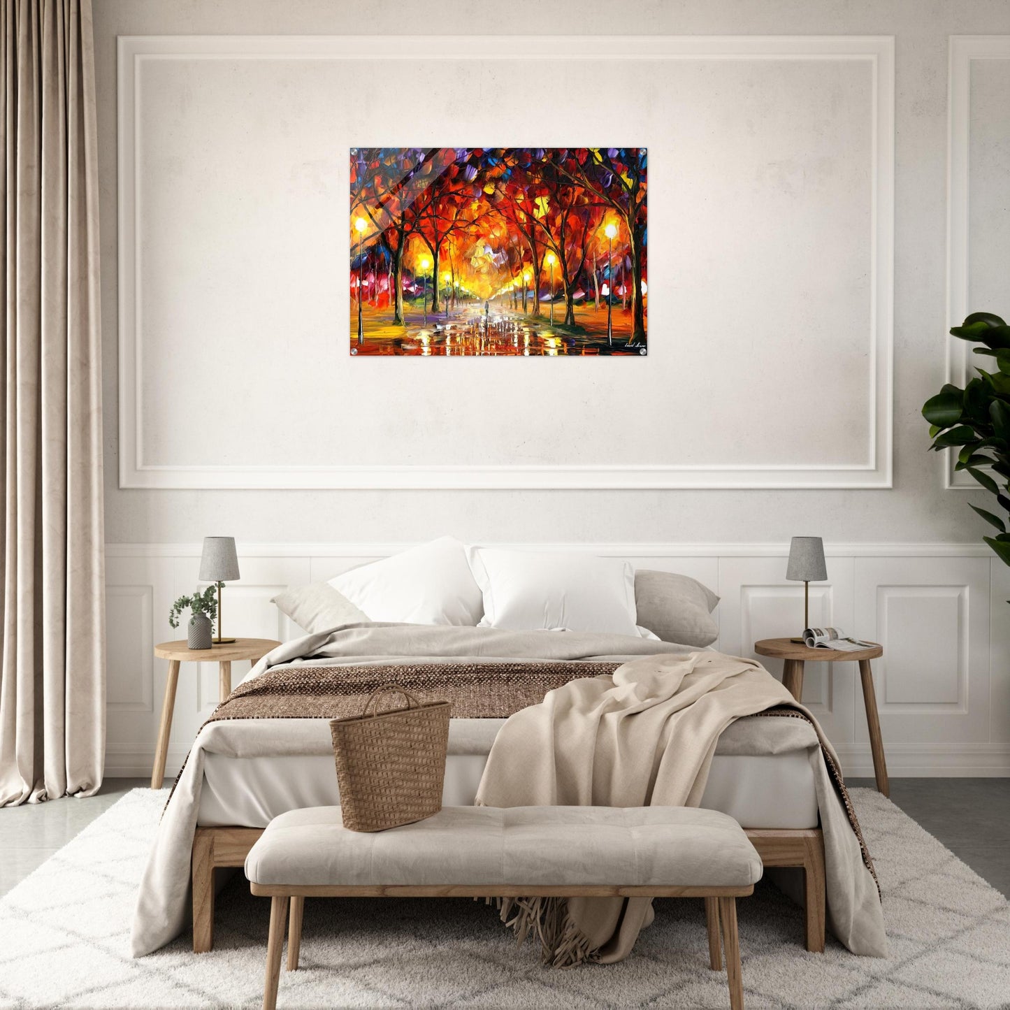 Leonid Afremov - Leonid Afremov Acrylic Print - 70x100 cm / 28x40″ inches