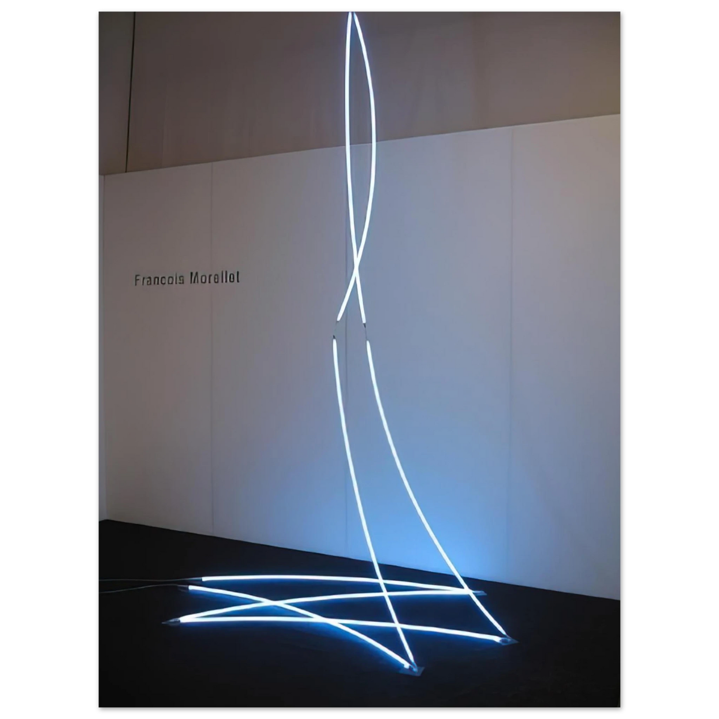 Francois Morellet - Lamentable Despicable - 2008  75x100 cm / 30x40inches Fine Art Poster