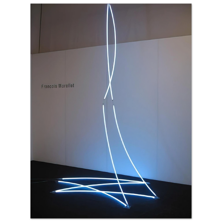 Francois Morellet - Lamentable Despicable - 2008  75x100 cm / 30x40inches Fine Art Poster