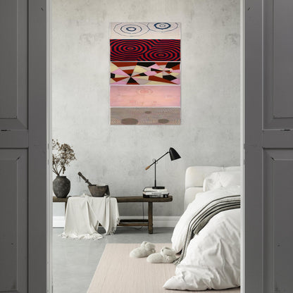 THE FABRIC WORKS BOARD - Louise Bourgeois Brushed Aluminum Print - 70x100 cm / 28x40 inches | Louise Bourgeois Aluminum Print | Louise Bourgeois Prints