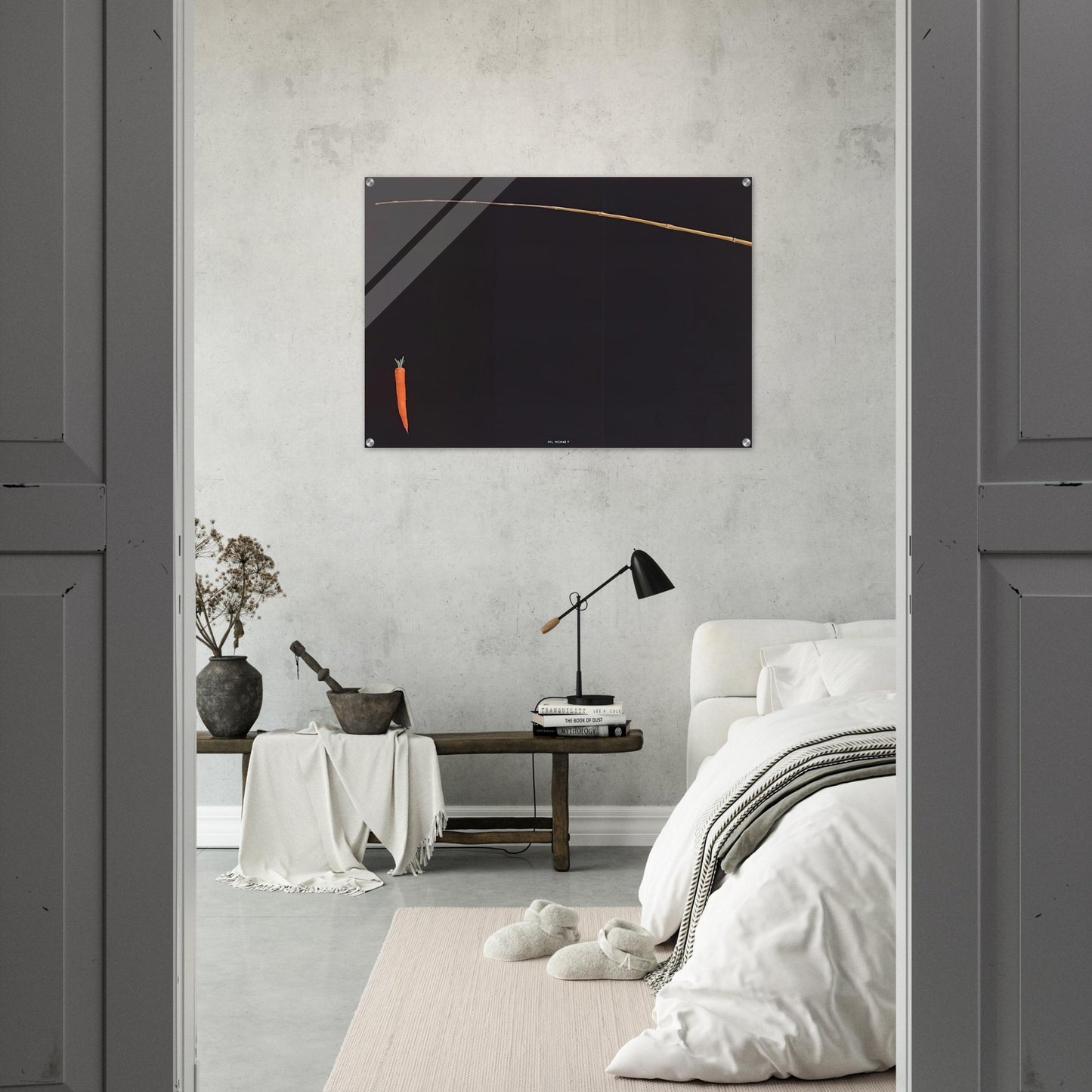 HI HONEY 1981 - Edward Ruscha Acrylic Print - 70x100 cm / 28x40″ inches