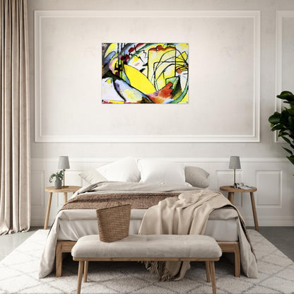 IMPROVISATION 10 1910 - Wassily Kandinsky Acrylic Print - 70x100 cm / 28x40″ inches