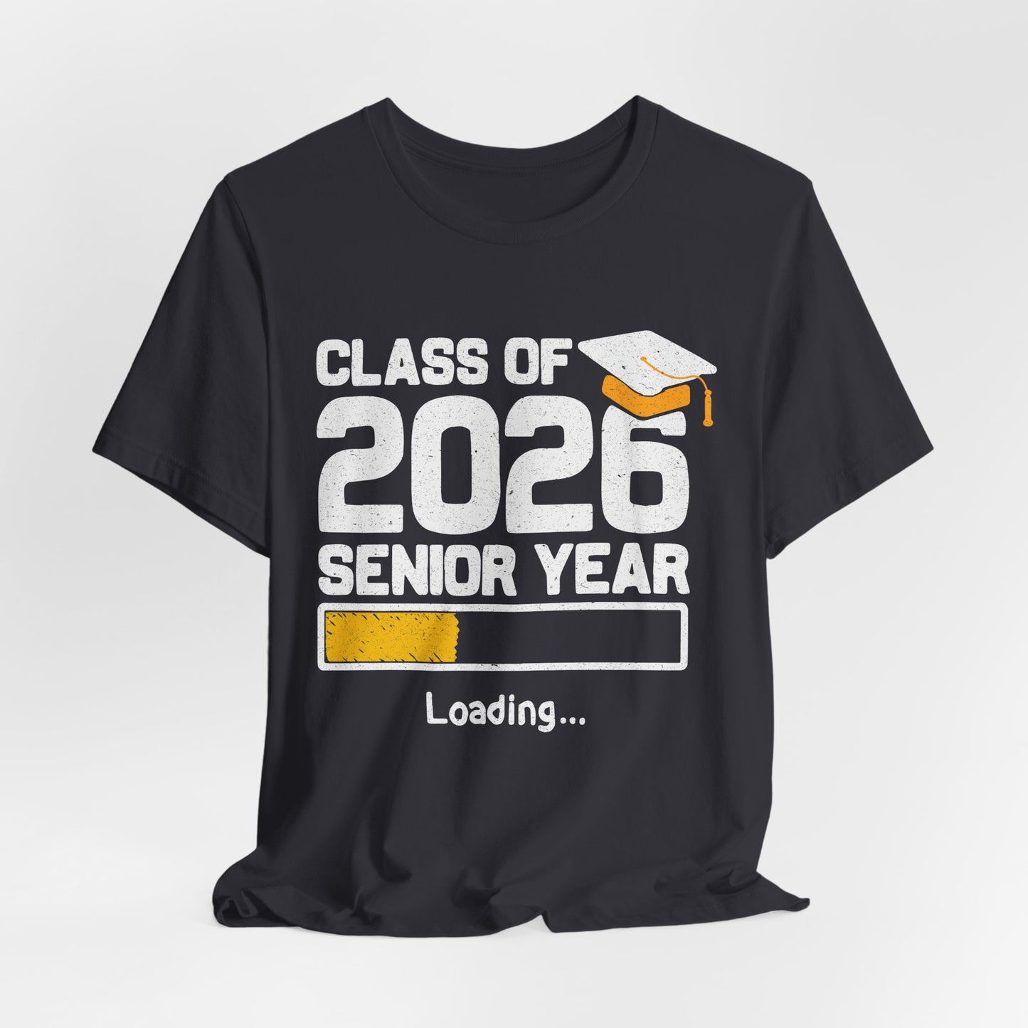 Camiseta de último año de la clase de 2026, camiseta de graduación, regalo de graduación unisex, ropa para estudiantes de último año de secundaria, camiseta con destino a la universidad