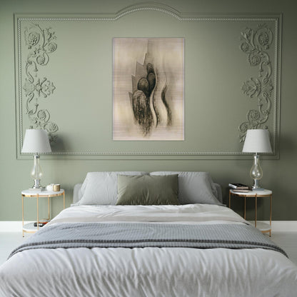 Drawing XIII - Georgia O'Keeffe Brushed Aluminum Print - 70x100 cm / 28x40 inches | Georgia O'Keeffe Aluminum Print | Georgia O'Keeffe Prints