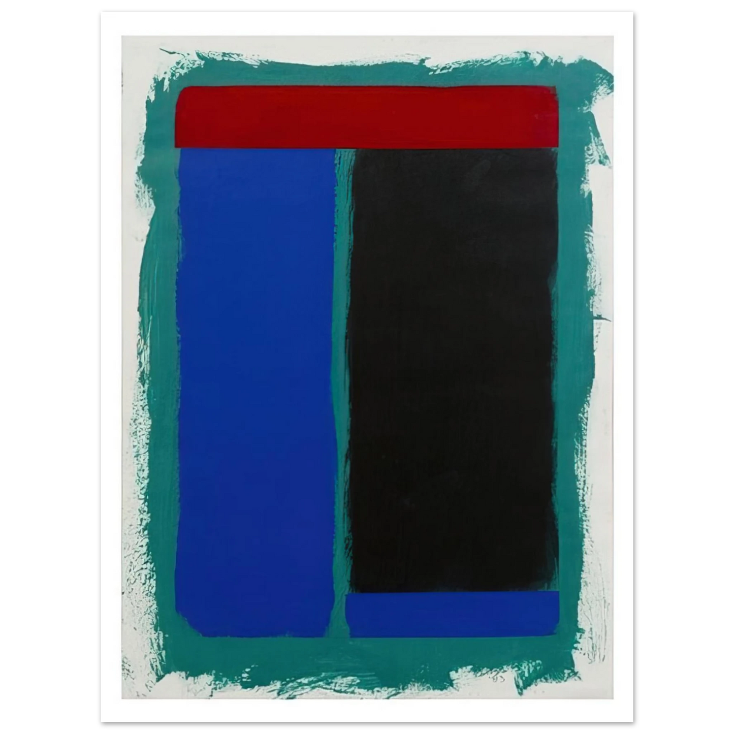 Doug Ohlson - Two-Four - 1983  75x100 cm / 30x40inches Fine Art Poster