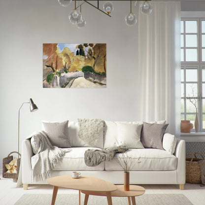 LANDSCAPE 2 - Henri Matisse Brushed Aluminum Print - 70x100 cm / 28x40 inches | Henri Matisse Aluminum Print | Henri Matisse Prints