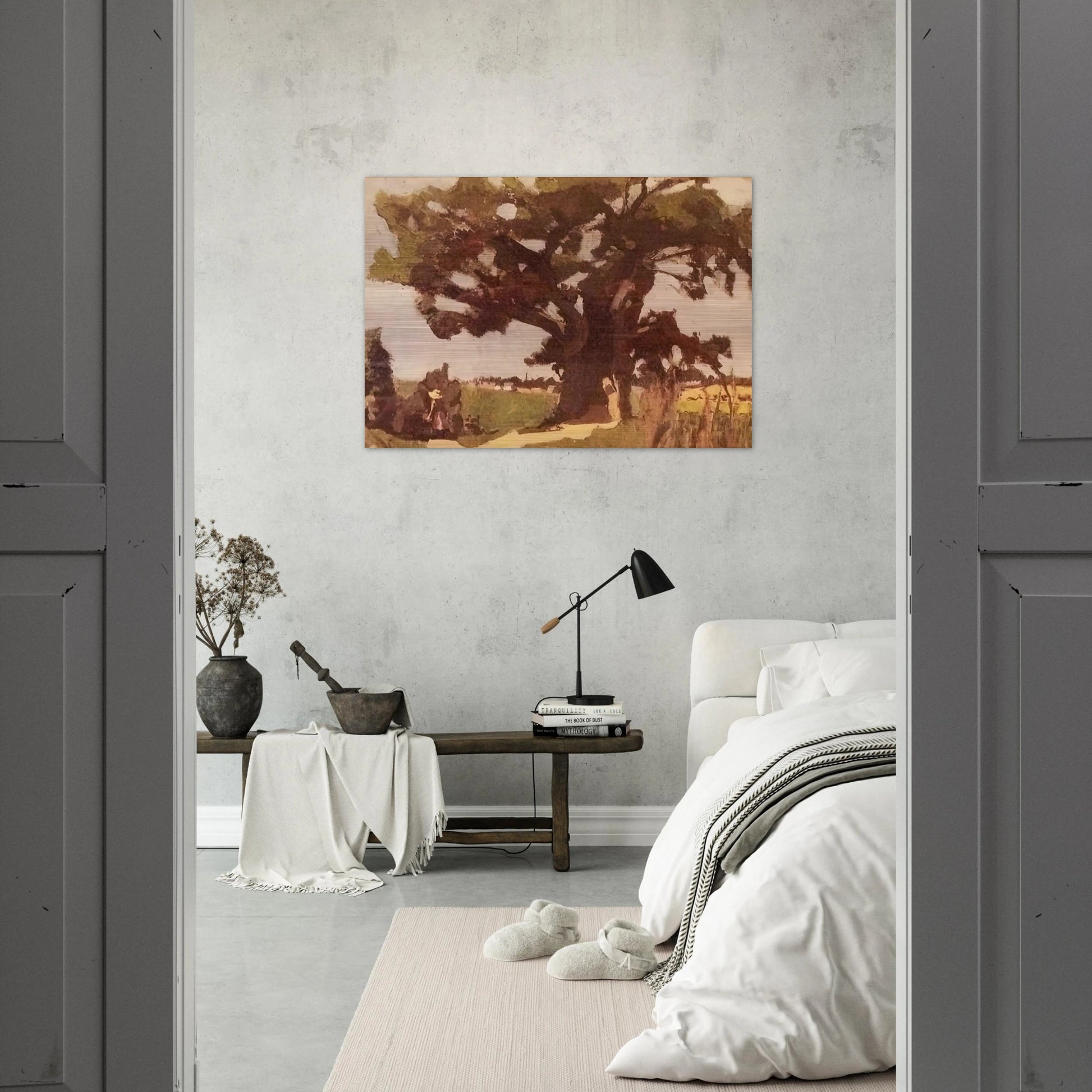 BLASTED OAK BOHAIN 1903 - Henri Matisse Brushed Aluminum Print - 70x100 cm / 28x40 inches | Henri Matisse Aluminum Print | Henri Matisse Prints