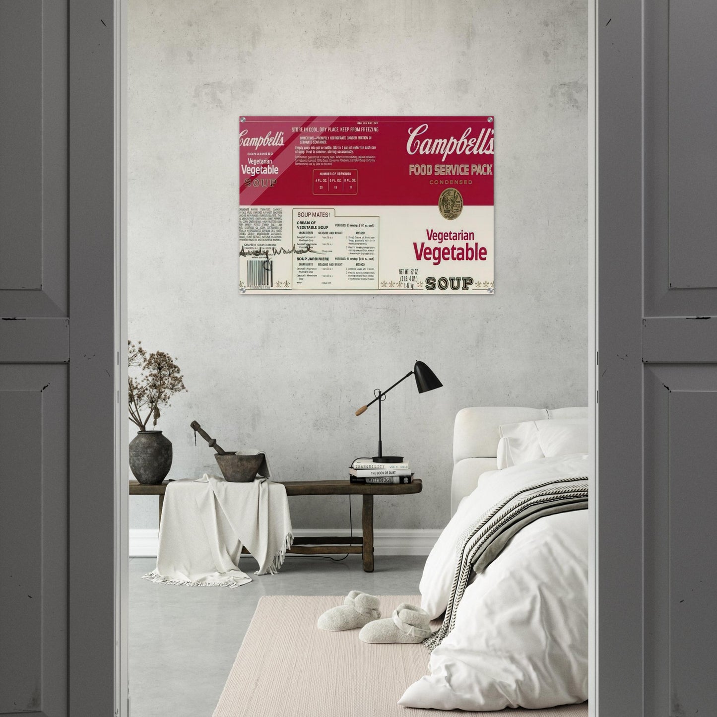 Campbell Soup Company - Andy Warhol Acrylic Print - 70x100 cm / 28x40″ inches