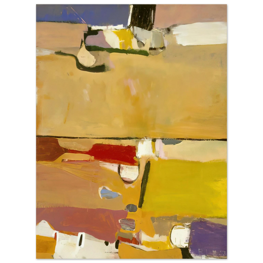 Richard Diebenkorn - A Day at the Races  75x100 cm / 30x40inches Fine Art Poster