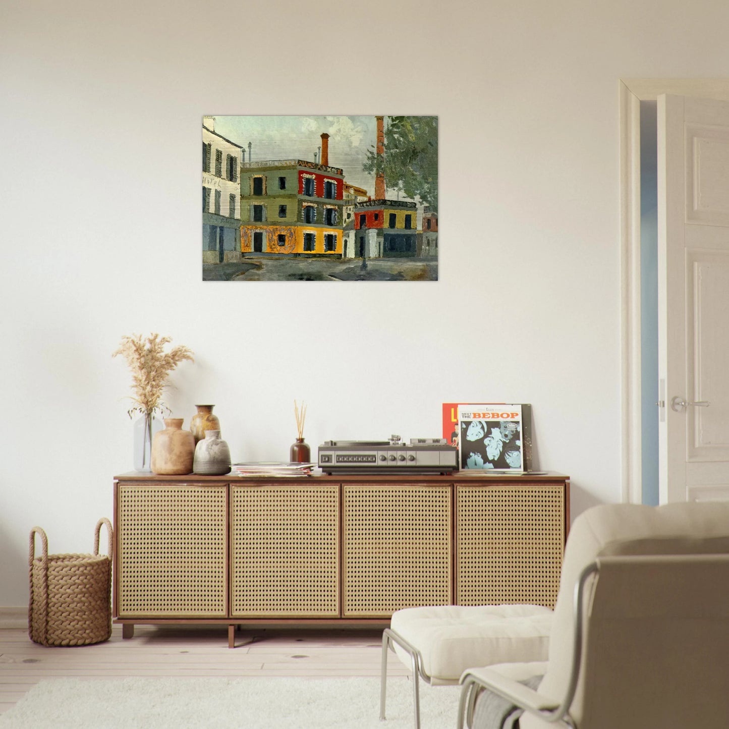 FACTORY - Maurice Utrillo Brushed Aluminum Print - 70x100 cm / 28x40 inches | Maurice Utrillo Aluminum Print | Maurice Utrillo Prints