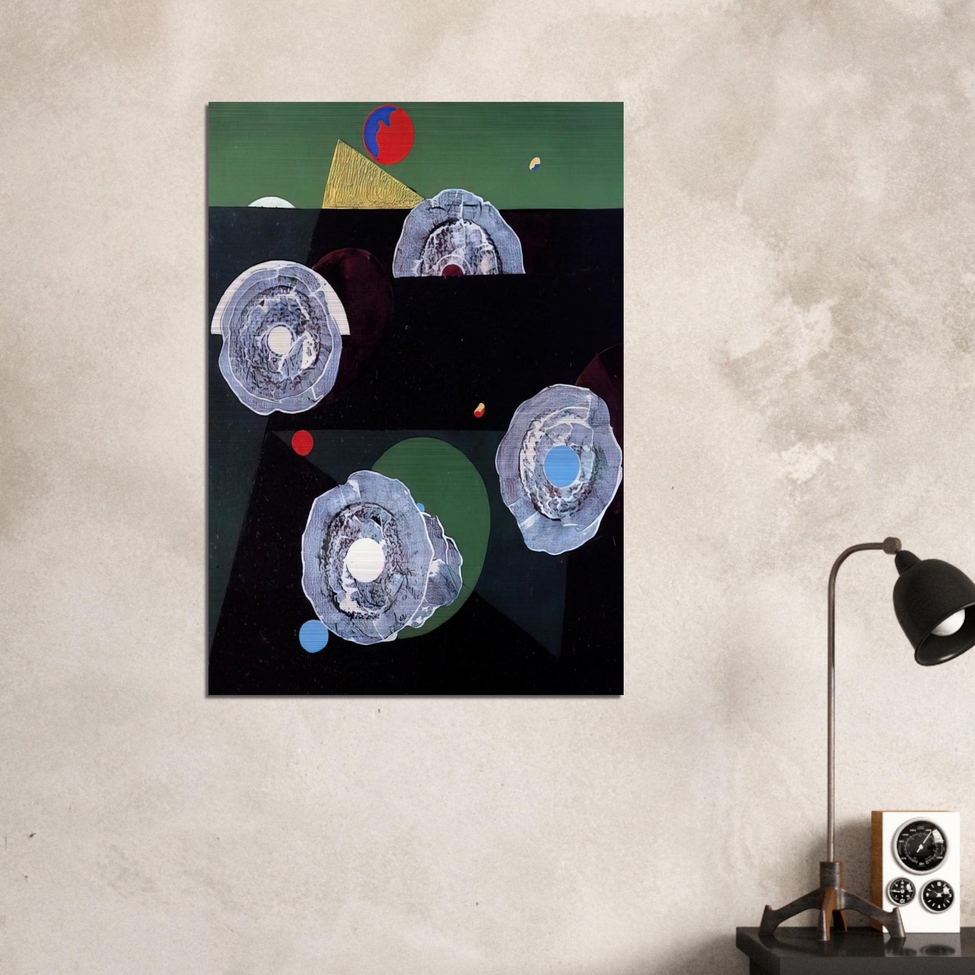 Scallops flower - Max Ernst Brushed Aluminum Print - 70x100 cm / 28x40 inches | Max Ernst Aluminum Print | Max Ernst Prints
