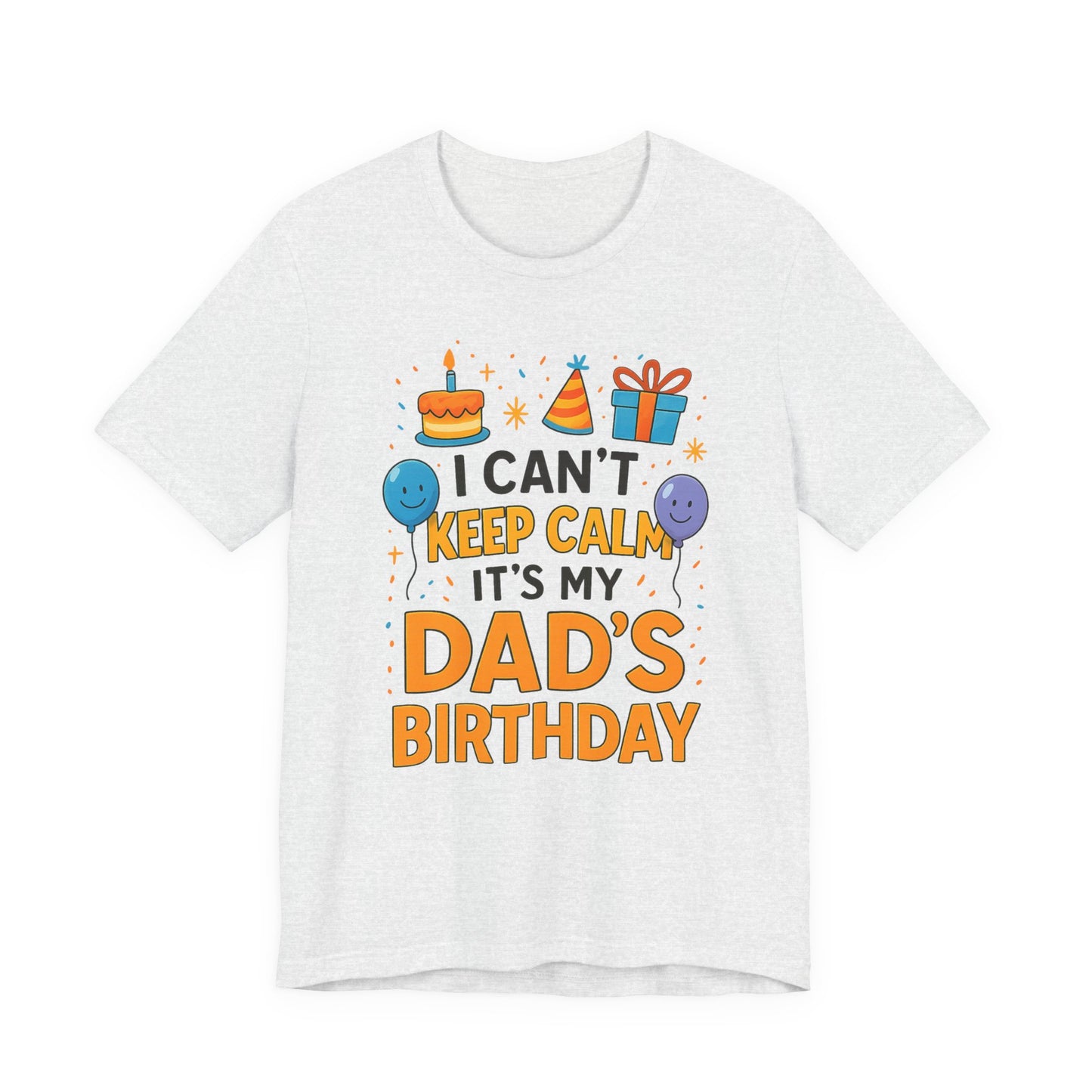 Regalo de cumpleaños para papá No puedo mantener la calma Es el cumpleaños de mi papá Feliz padre