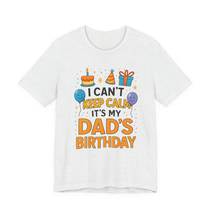 Regalo de cumpleaños para papá No puedo mantener la calma Es el cumpleaños de mi papá Feliz padre