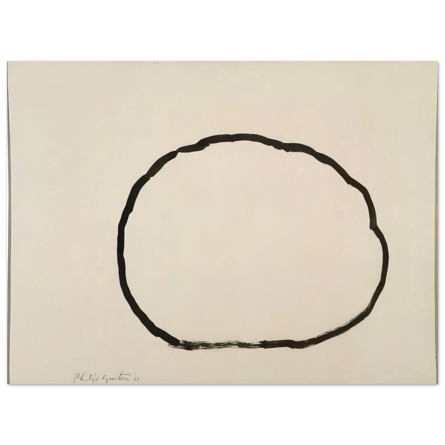 Philip Guston - UNTITLED 6  75x100 cm / 30x40inches Fine Art Poster
