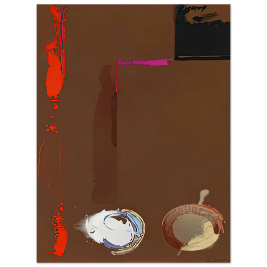 Helen Frankenthaler - Syzygy, 1987- Wall Art - 21x29.7 cm / 8x12" - Fine Art Poster-canvas - -