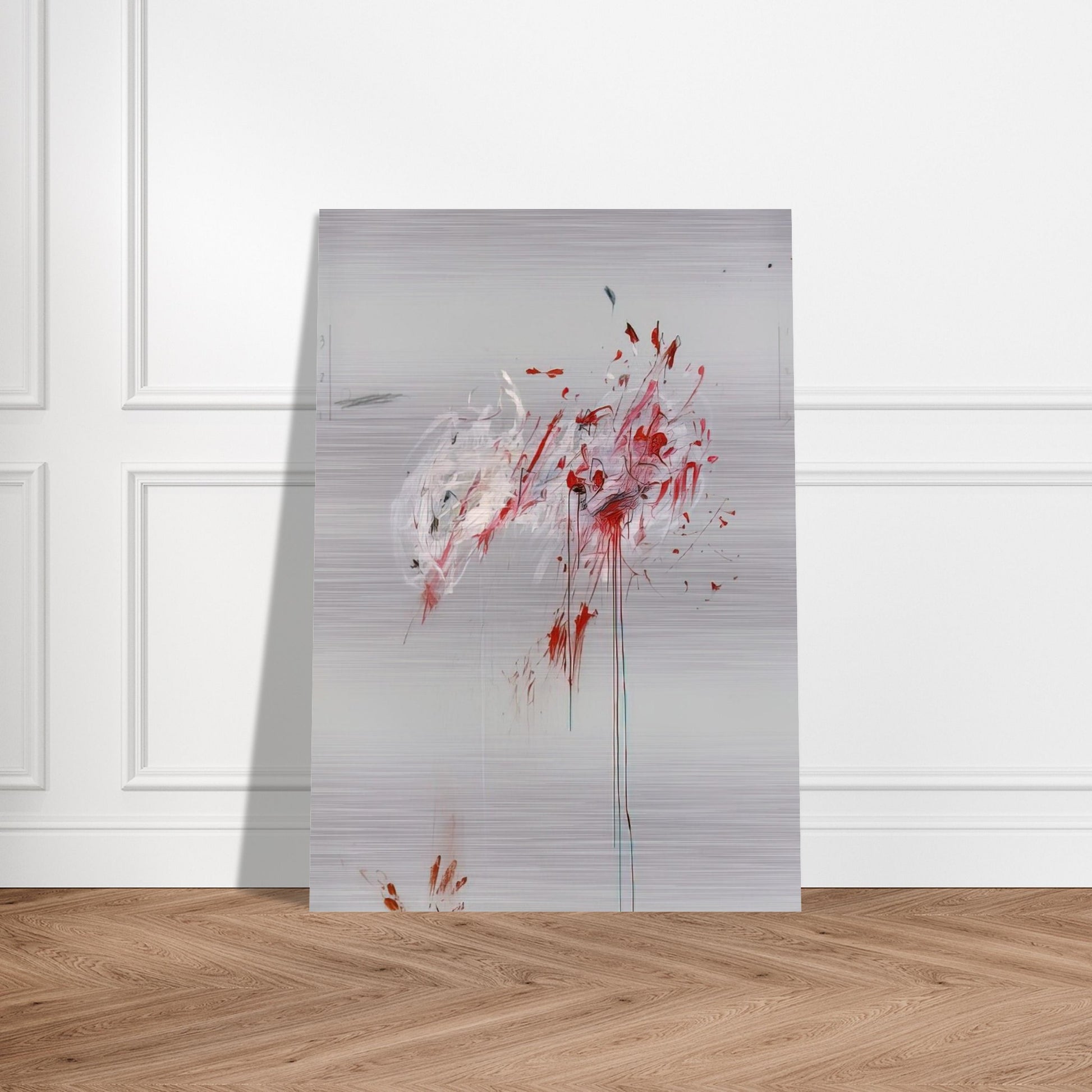 Nine Discourses on Commodus, Part III - Cy Twombly Brushed Aluminum Print - 70x100 cm / 28x40 inches | Cy Twombly Aluminum Print | Cy Twombly Prints