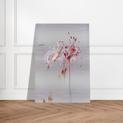 Nine Discourses on Commodus, Part III - Cy Twombly Brushed Aluminum Print - 70x100 cm / 28x40 inches | Cy Twombly Aluminum Print | Cy Twombly Prints