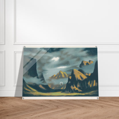 Eschatos 18 - 1977 - Clarence Holbrook Carter Acrylic Print - 70x100 cm / 28x40″ inches